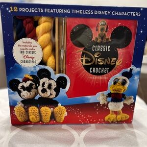 Disney Treasured Characters Crochet Kit - Red, Yellow, Black